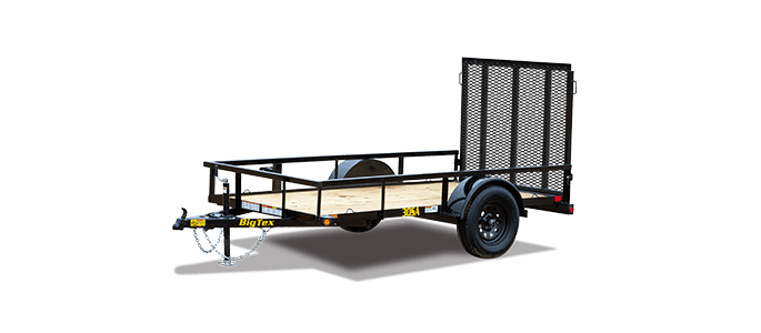 Big Tex Tube Top Utility Trailer