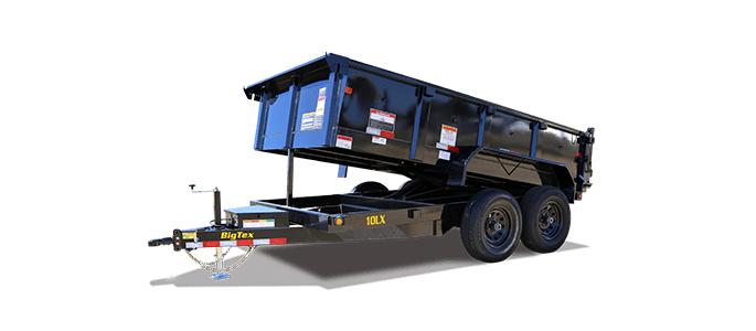 Big Tex Pro Series Tandem Axle Extra Wide Dump Trailer