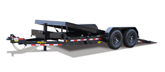 Big Tex Heavy Duty Full Tilt Bed Equipment Trailer