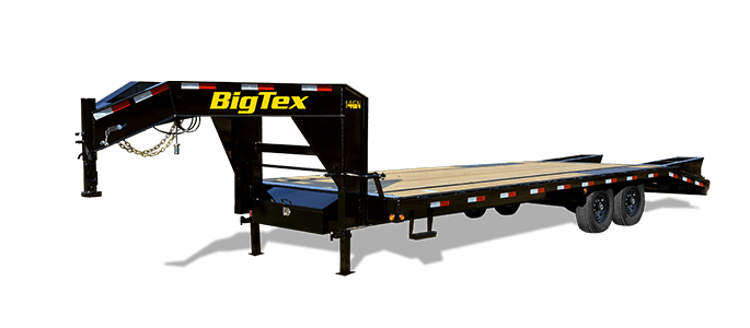 Big Tex Single Wheel Tandem Axle Gooseneck Trailer