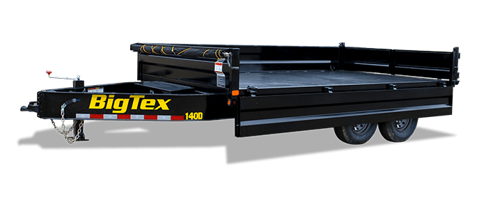 Big Tex Heavy Duty Over The Axle Dump Trailer