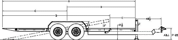 14TL Heavy Duty Tilt Bed Equipment Trailer | Big Tex