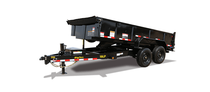 Big Tex Heavy Duty Ultra Low Profile Dump Trailer