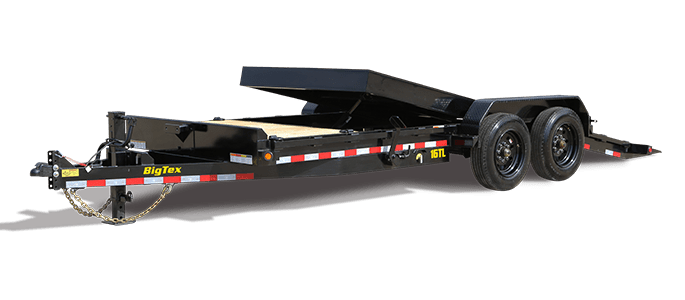 a low prolile 16TL big tex tilt trailer