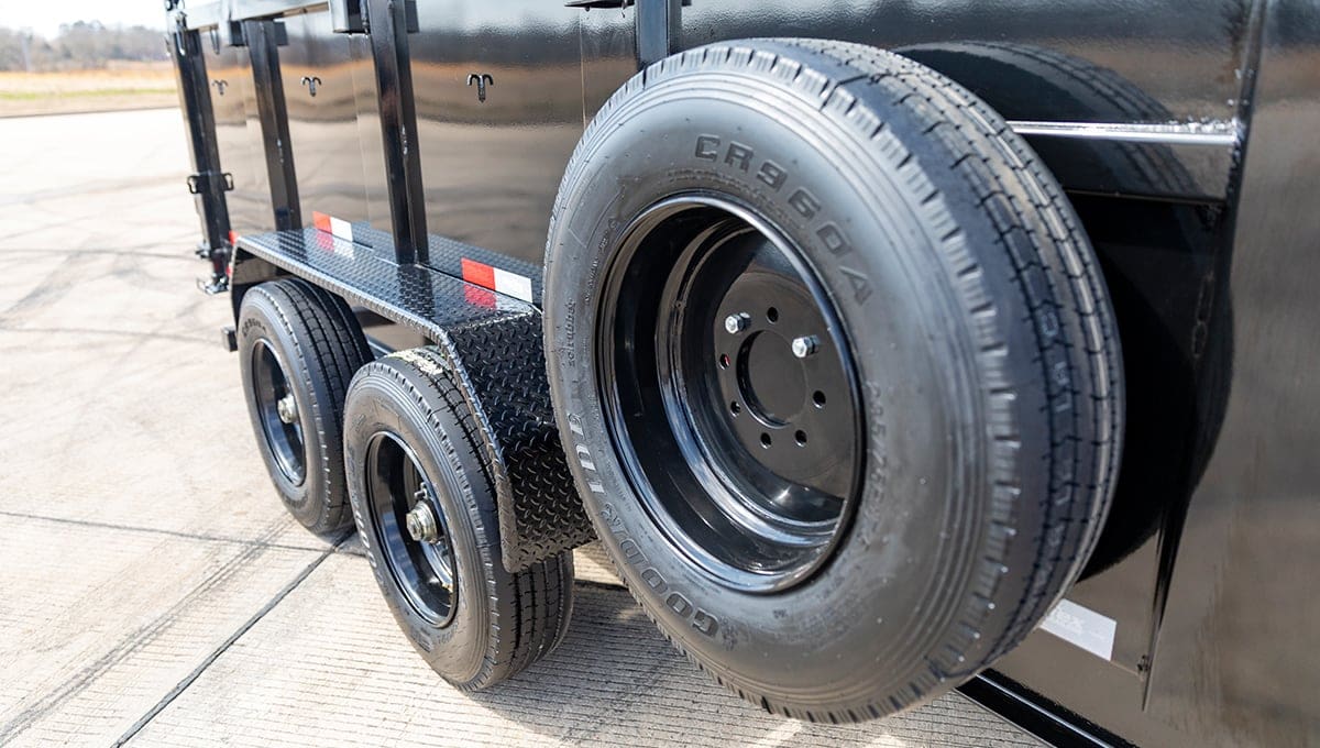 a close up of a tire that says cargo on it