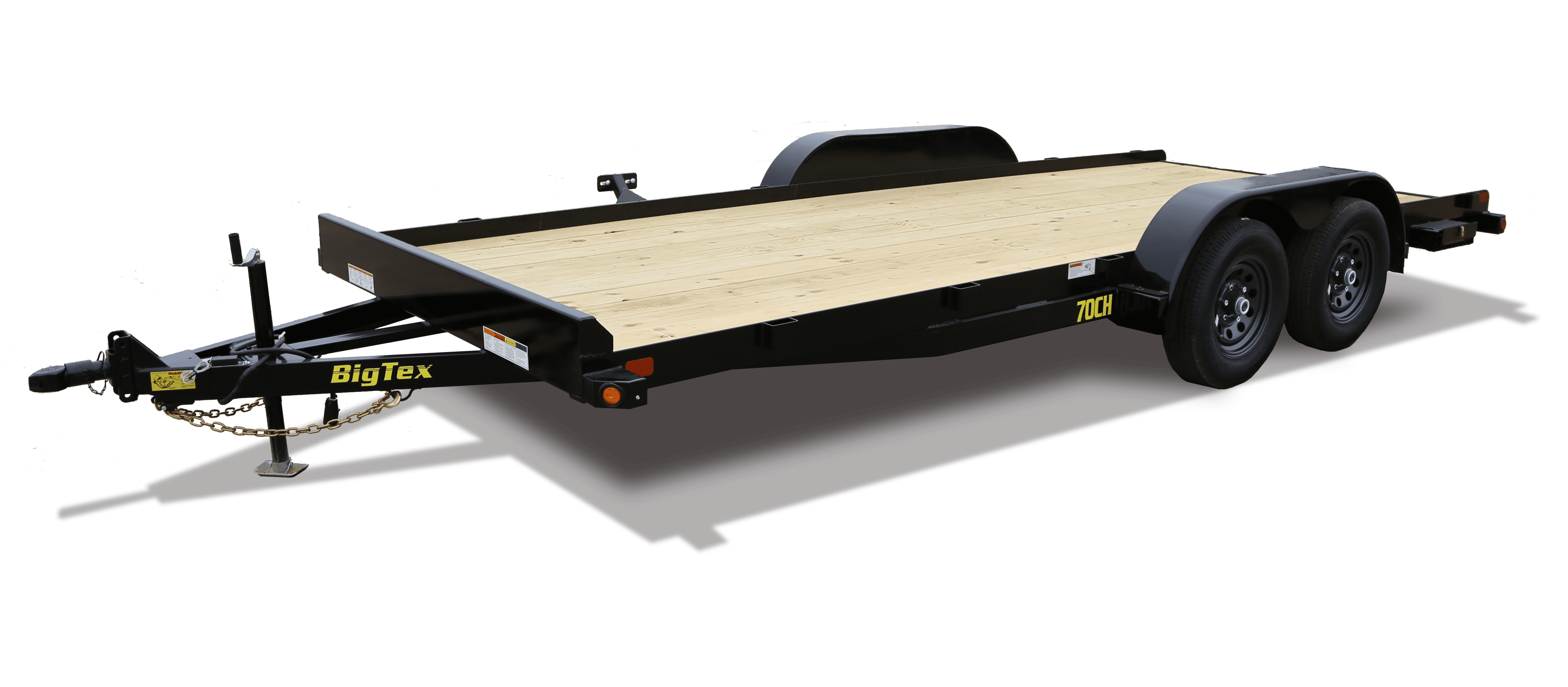 Big Tex Tandem Axle Wood Deck Car Hauler