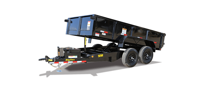 Big Tex Compact Dump Trailer