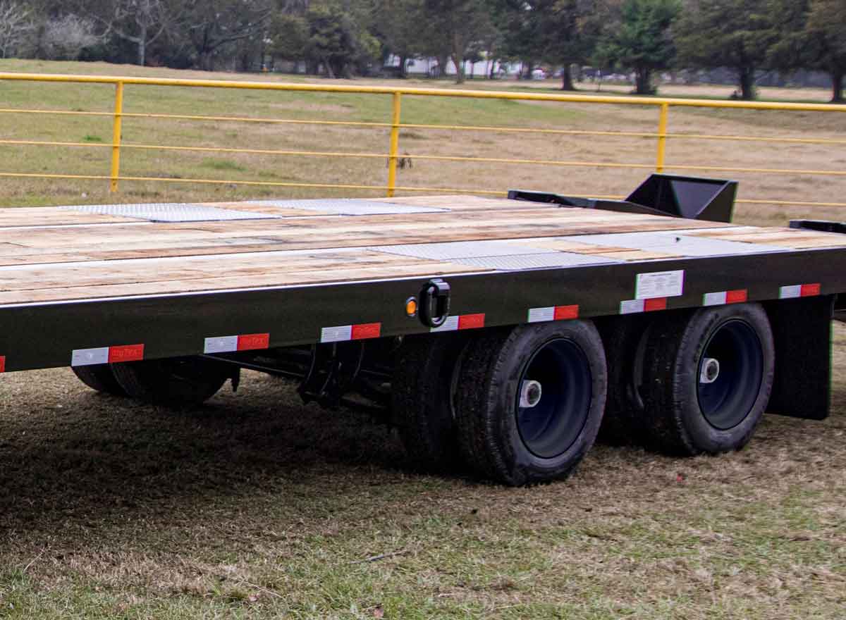 Anti Skid Front Axle on Trailer