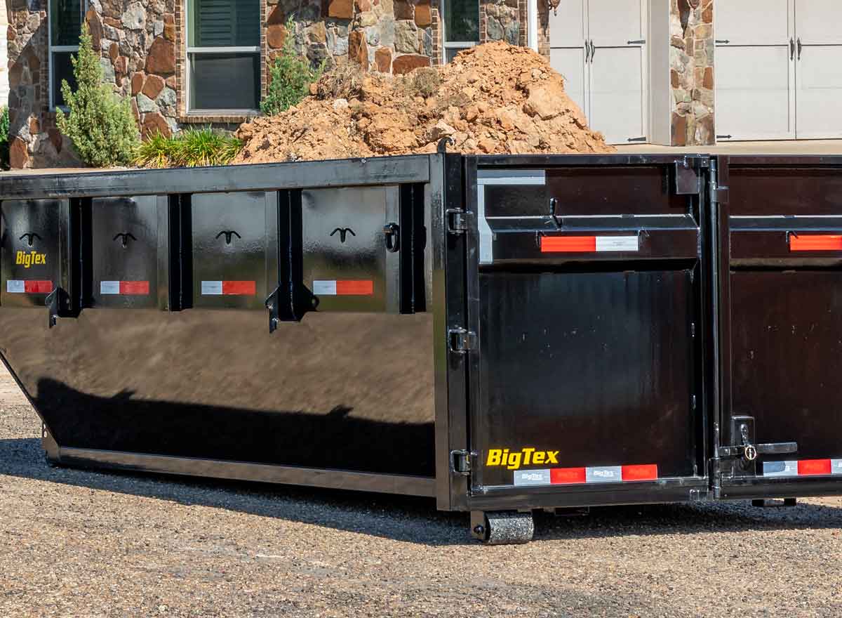 Heavy Duty Protection on Dump Trailer