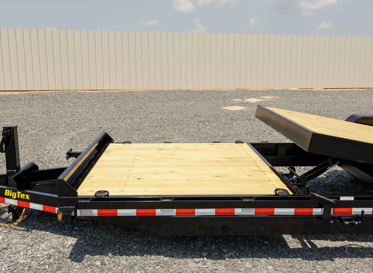 Stationary Front Deck Trailer