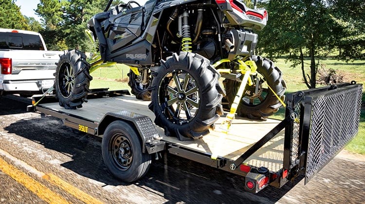 ATV on Trailer