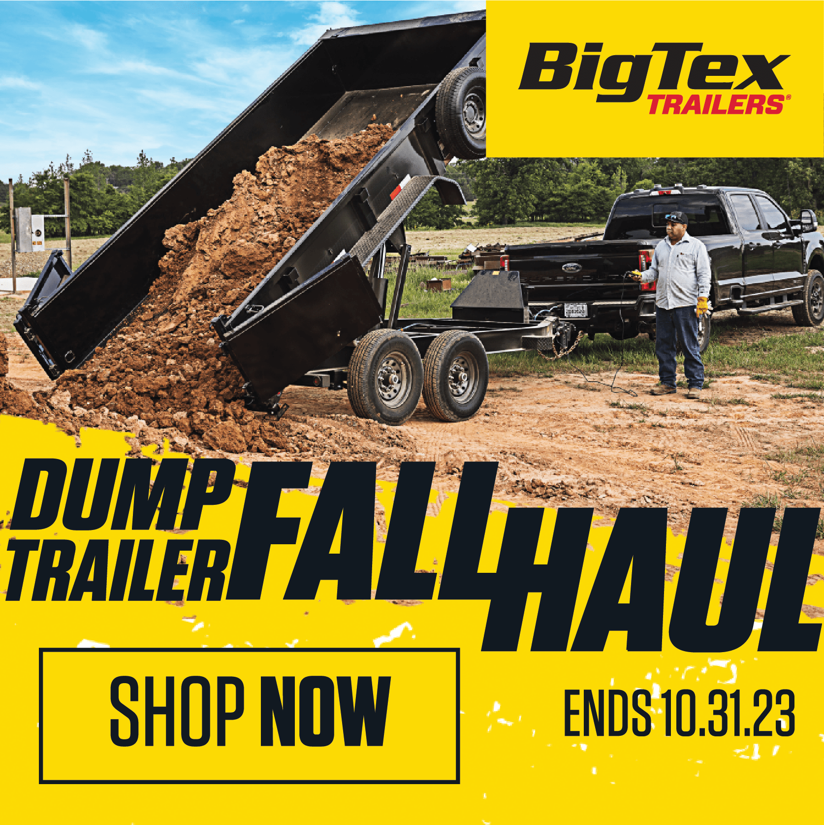 Dump Trailer Fall Haul Ends October 31 2023