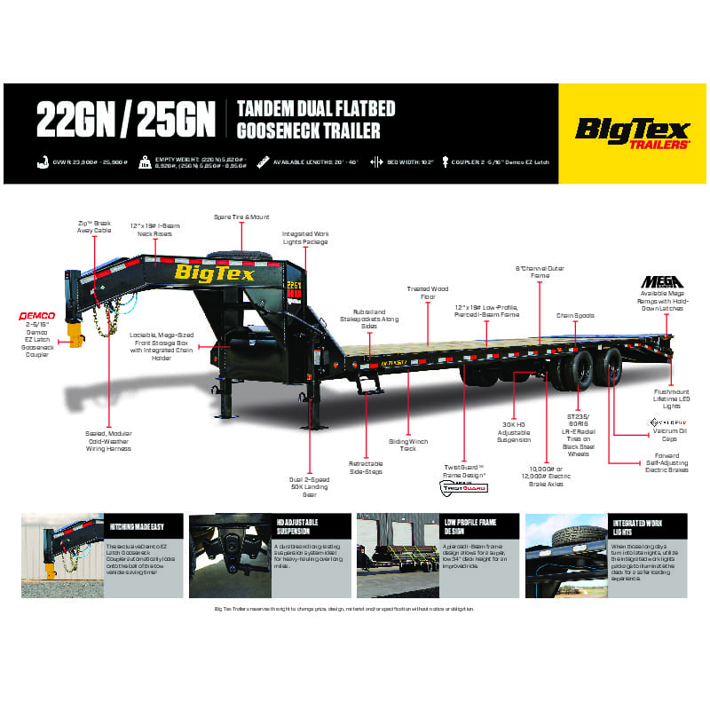 25gn Big Tex Trailers
